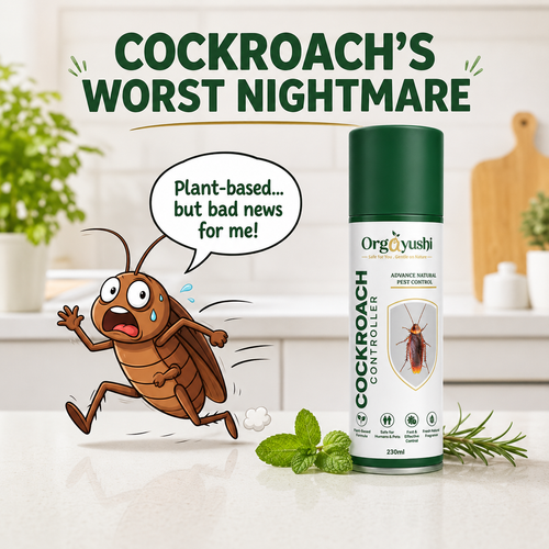 Cockroach Controller Spray - Plant-Powered Kitchen & Drain Protection