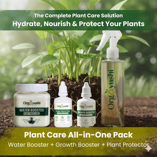 🌿 Plant Care All-in-One Pack (Hydration + Growth + Protection)