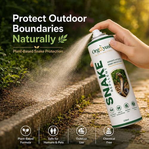 Snake Repellent Spray - Plant-Based Boundary Protection