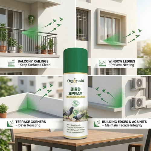 Ecofriendly Bird Repellent Spray