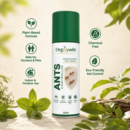 Ant Controller Spray - Plant-Powered Trail & Entry Point Protection