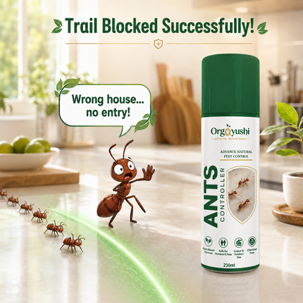 Ant Controller Spray - Plant-Powered Trail & Entry Point Protection