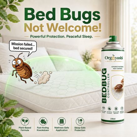 Bedbug Controller Spray - Plant-Powered Bed & Sofa Protection