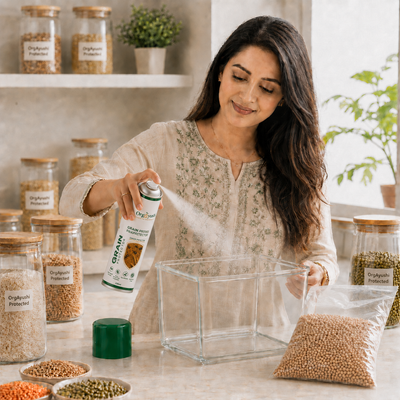 Grain Protector Spray - Plant-Powered Kitchen Storage Protection