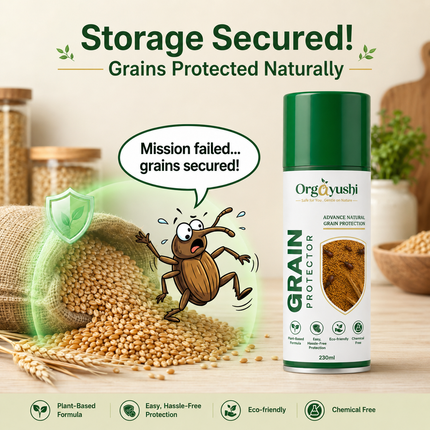 Grain Protector Spray - Plant-Powered Kitchen Storage Protection