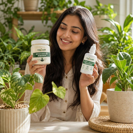 OrgAyushi Hydration + Growth Plant Care Combo