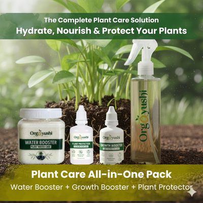 🌿 Plant Care All-in-One Pack (Hydration + Growth + Protection)