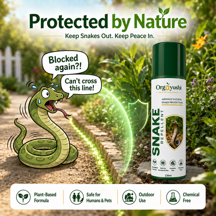 Snake Repellent Spray - Plant-Based Boundary Protection