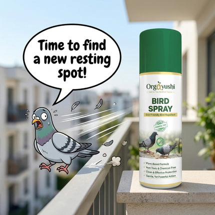 Ecofriendly Bird Repellent Spray